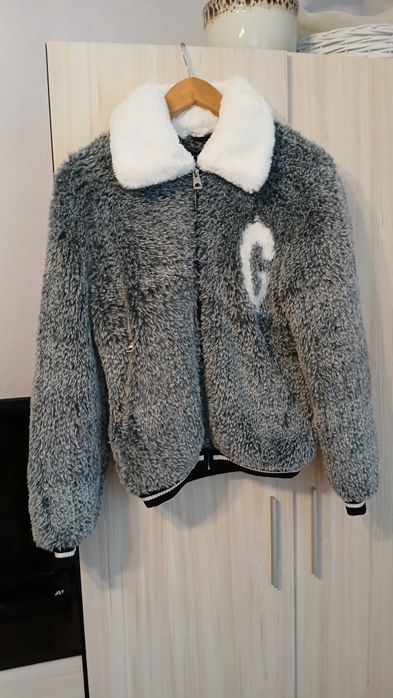 Дамско яке естествена кожа, яке   GUESS