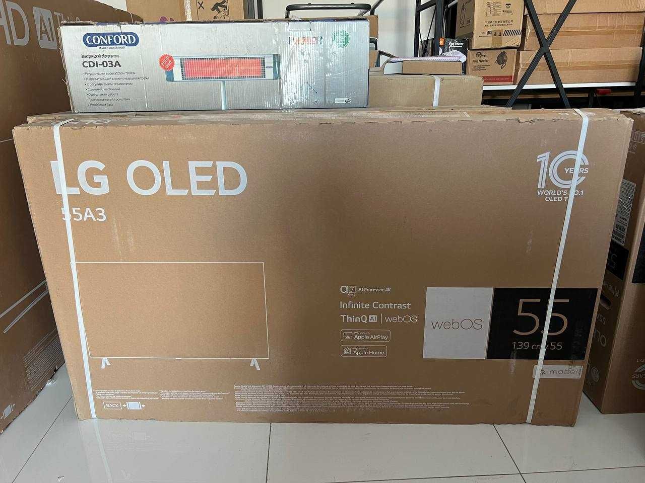 Телевизор LG OLED 55A3RLA Невероятные Скидки!!+Бесплатная Доставка!!