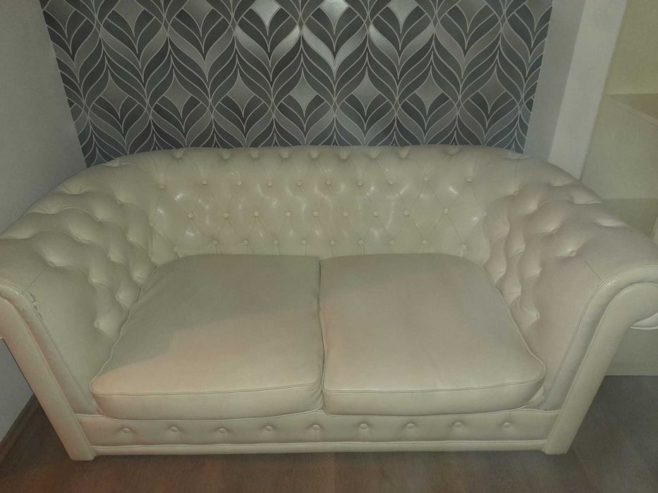 Vand canapea din piele ecologica extensibilă