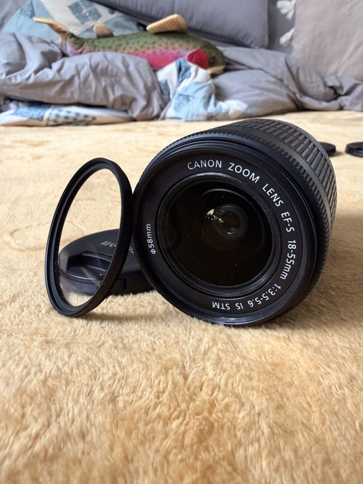 Vand Canon EOS 750D +3 oboective + accesorii