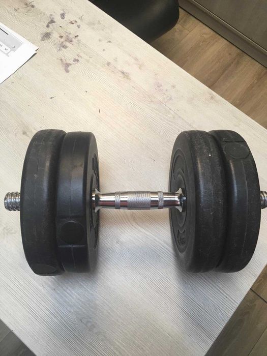 Дъмбел 12кг / 4x2.5kg + лост