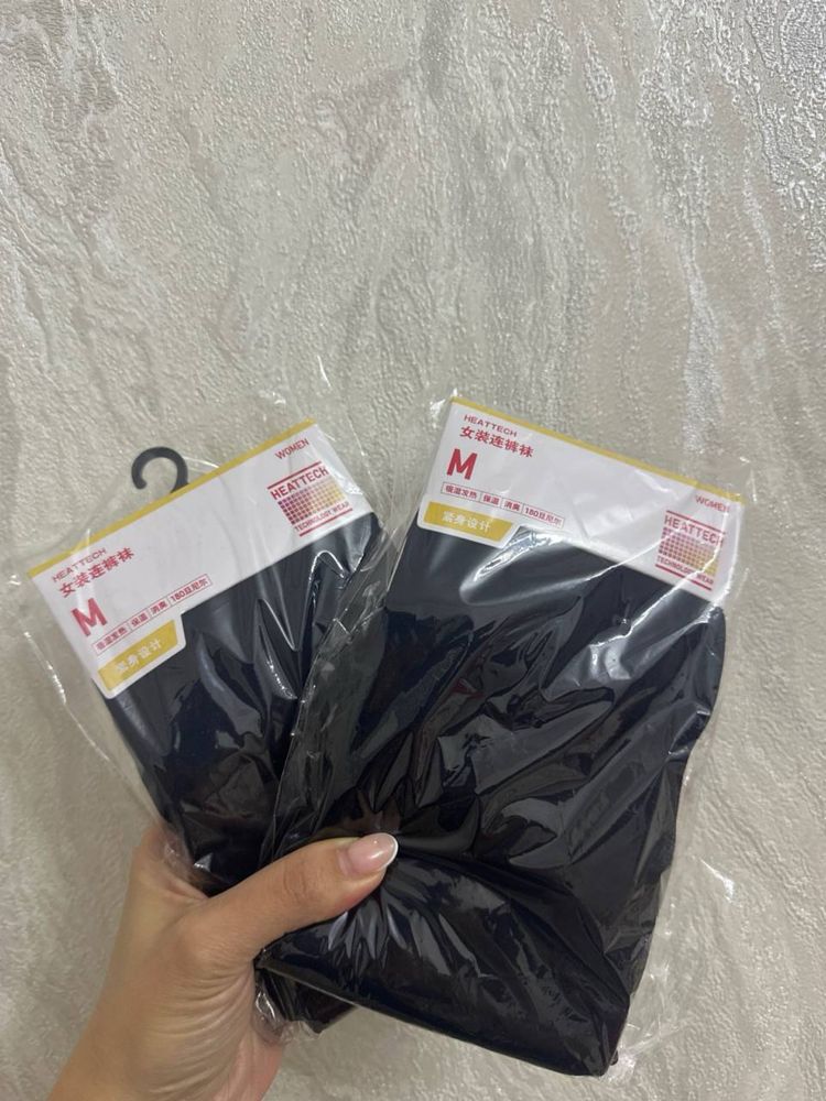 Uniqlo колготки теплые