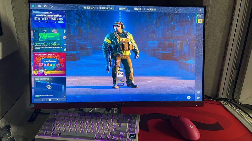 Продам монитор 144 герц AOC