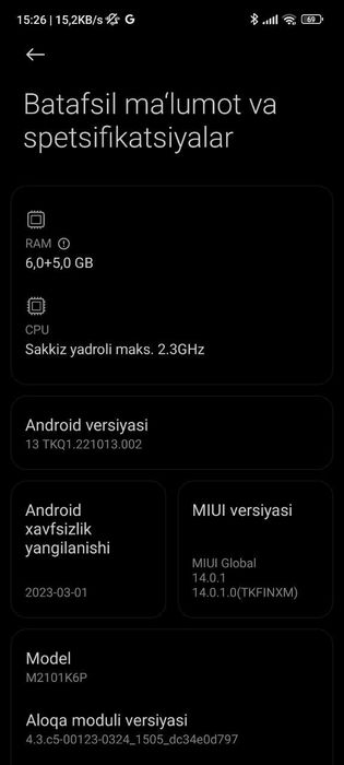 Redmi not 10 pro
