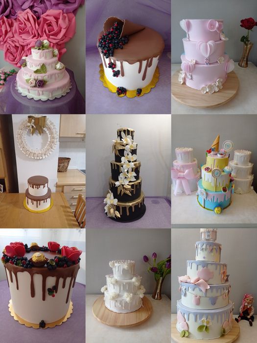 Фалшива торта 5 етажа