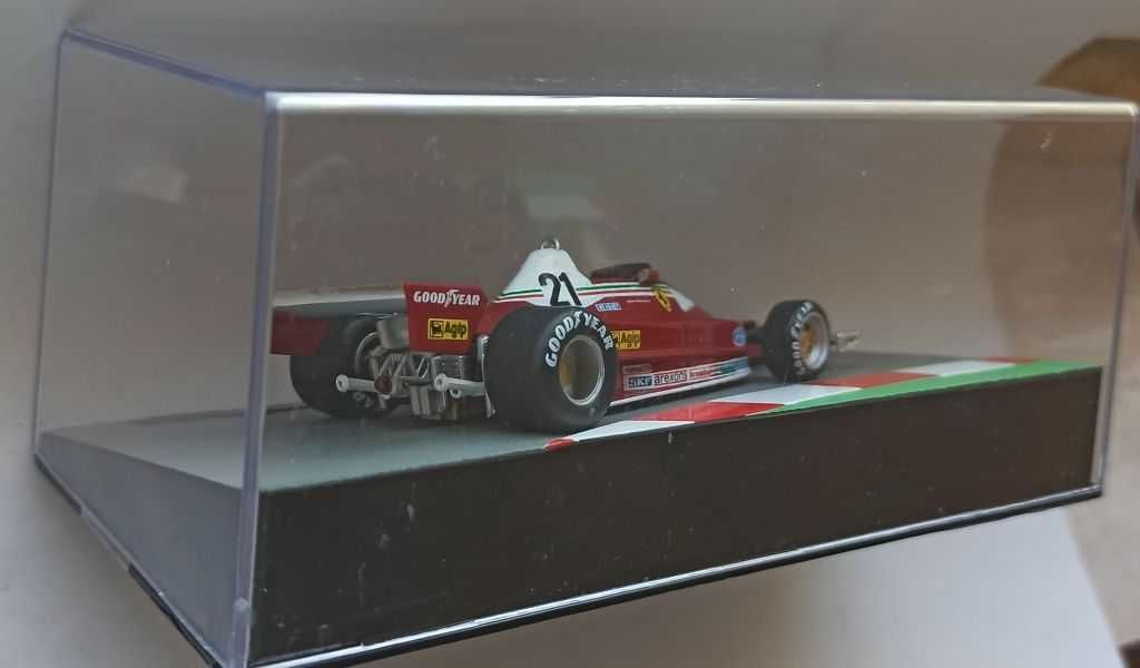 Macheta Ferrari 312 T2 Gilles Villeneuve Formula 1 1977 Altaya 1/43 F1