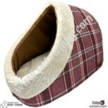 Легло тип Чехъл - за Куче/Коте - 50см/40см/30см - Burgundy - Lepus