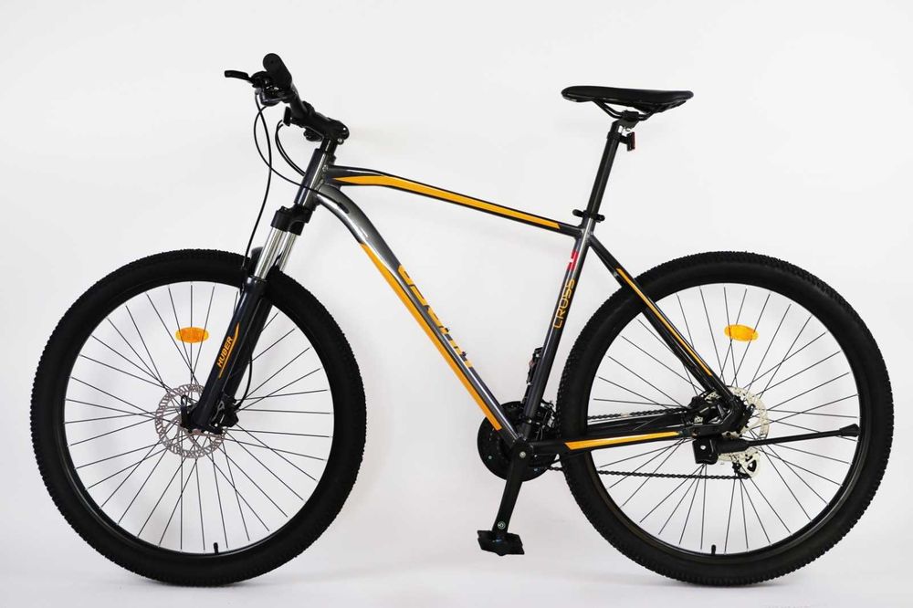 Велосипед горный Huber Cross Black /Orange  Швецарский бренд Каспи ред
