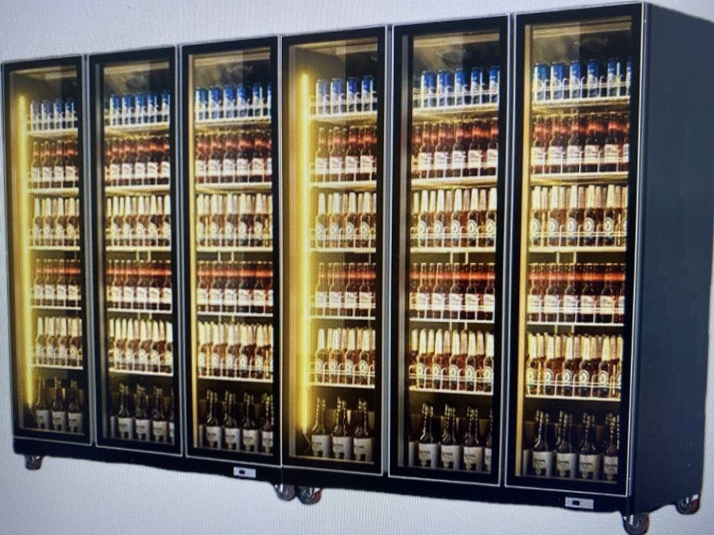 Vitrina frigorifica NOUA cu 6 usi