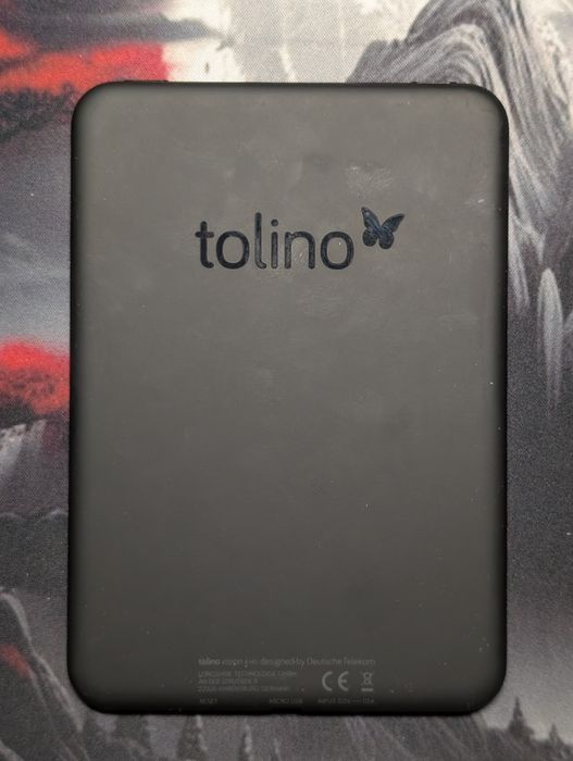 eBook Tolino Vision 4HD backlight defect