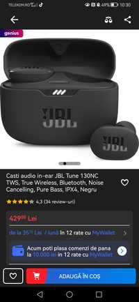 JBL Tune Pure 130NC TWS