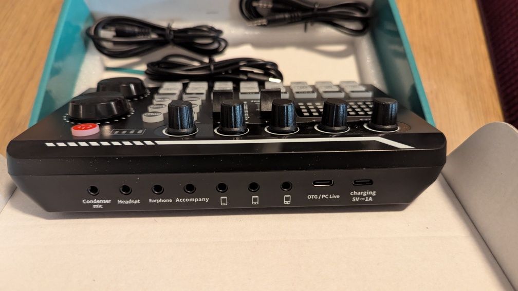 Placa audio  - Mixer audio