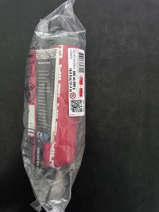 Ancora chimica Hilti HY200A