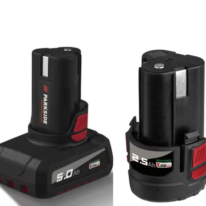 12 V - 2.5 Ah / 5 Ah Батерия и зарядно Parkside / Парксайд Performance