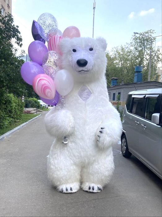 КИНГ КОНГ/Конг/БЕЛЫЙ Мишка/УМКА/Аниматоры/Поздравления