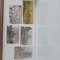 Lot 5 carti postale, necirculate, an 1973, foita aurie/argintie