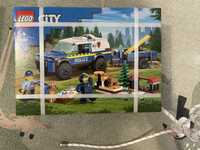 Lego city antrenament canin al masinii de politie
