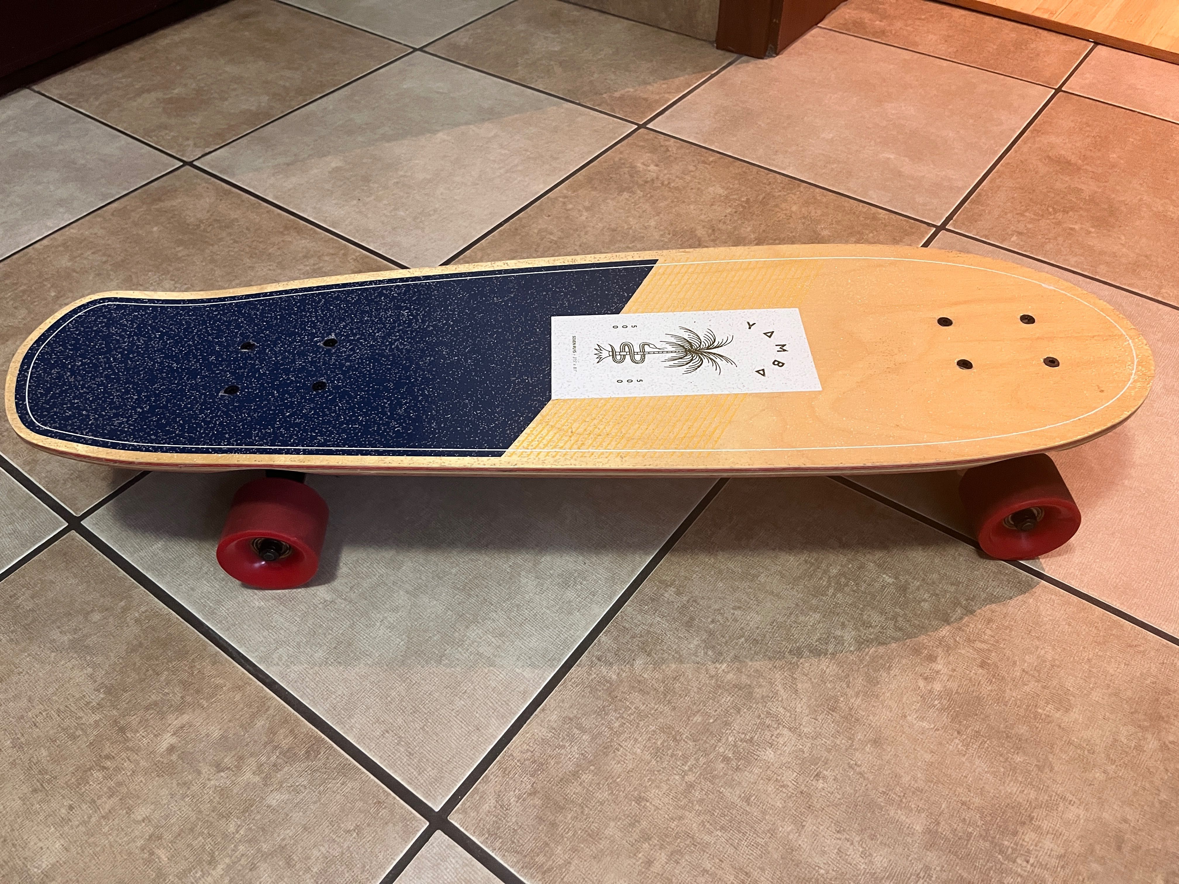 Skateboard / Cruiser YAMBA 500 + Bonus penny board