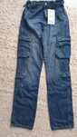 Blugi cargo noi xs