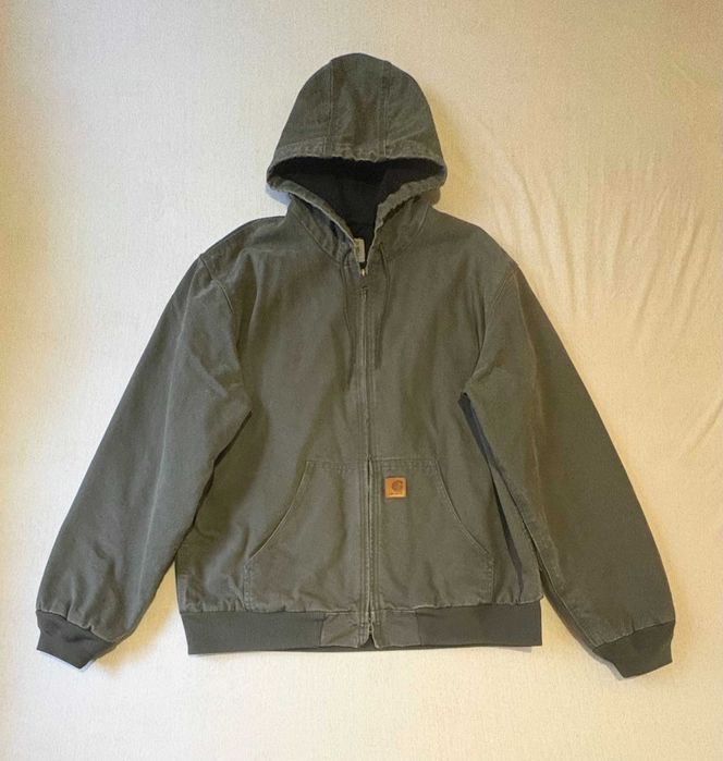 Carhartt Hooded Jacket Olive Green