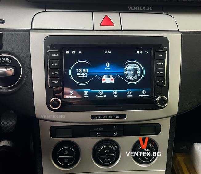 Android мултимедия за Volkswagen Golf, Passat, Touran CarPlay WiFi GPS