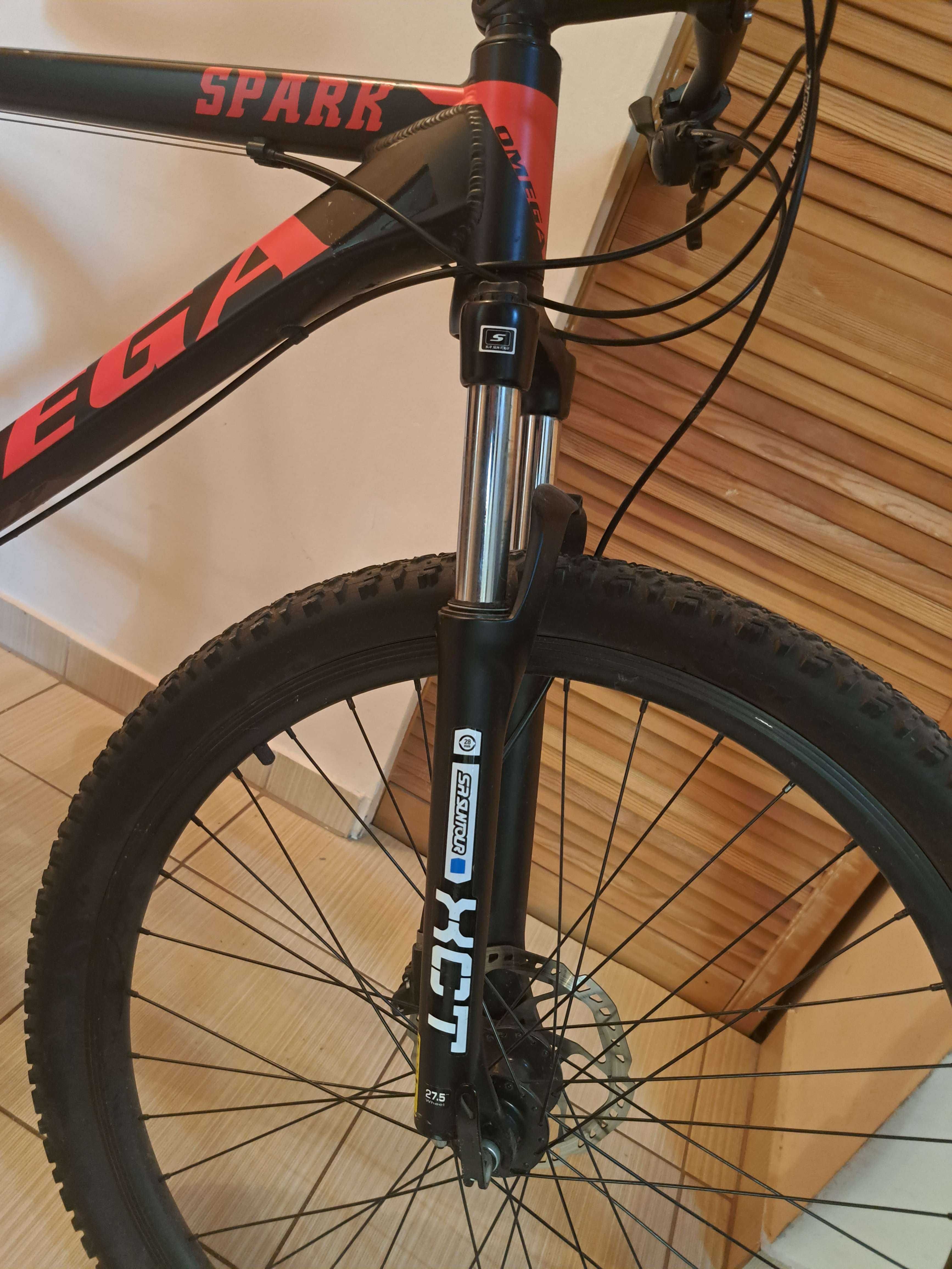 Bicicleta MTB Omega Spark negru 27.5" An de fabricatie 2017