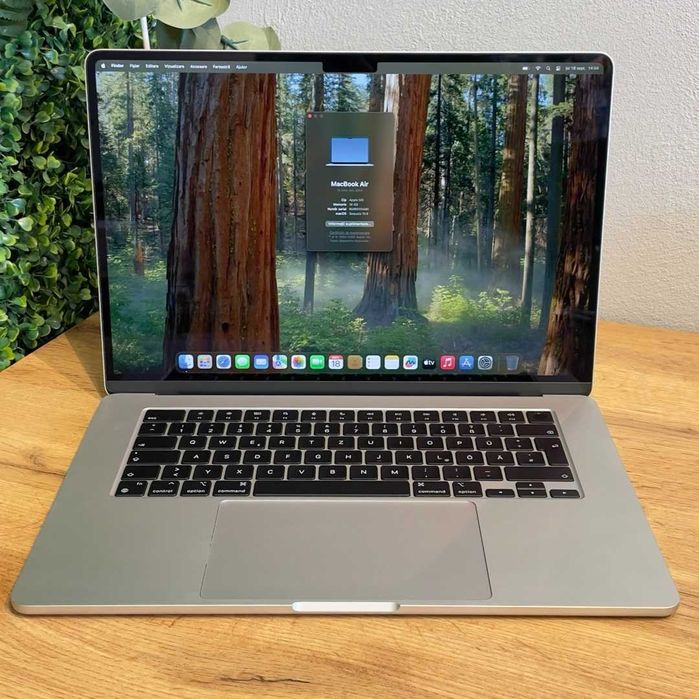 MacBook Air 15 M3 512GB RAM 16GB Silver - GARANTIE 12 LUNI | TrueGSM