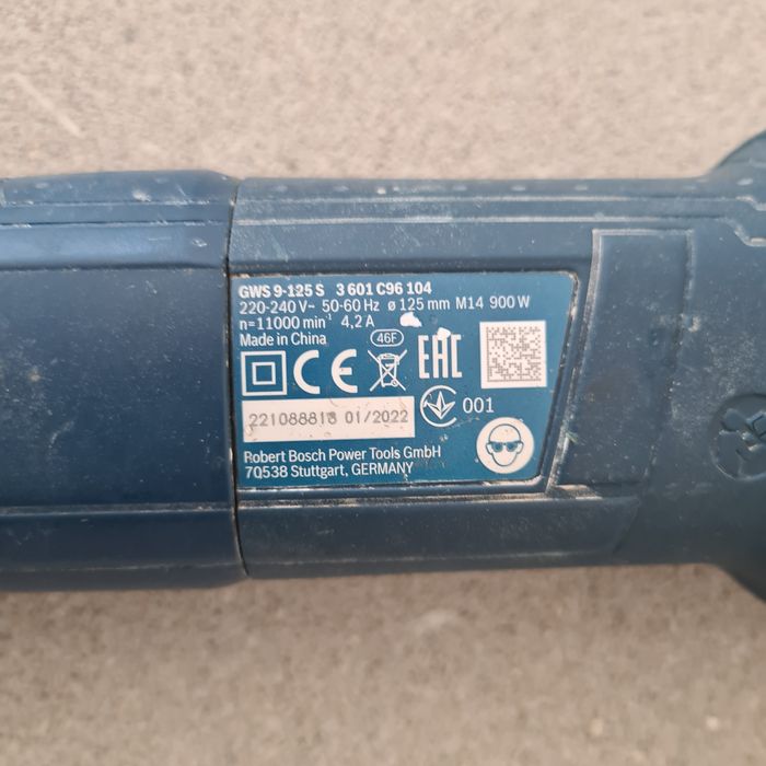 Flex Bosch GWS 9-125s și Gws 8-125
