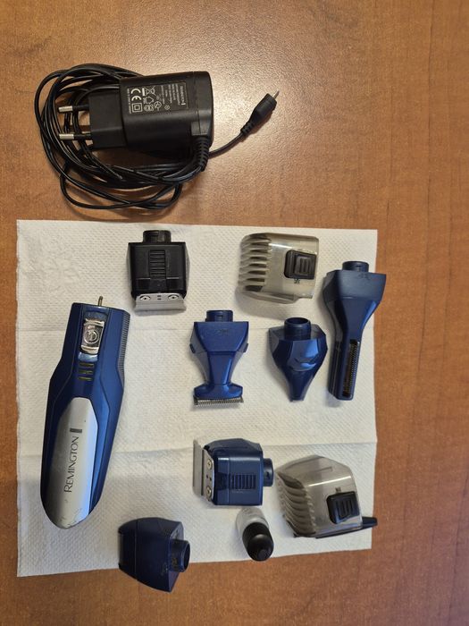 Masina de tuns barba mustata Remington PG6045, 6 capete cu Acumulator,