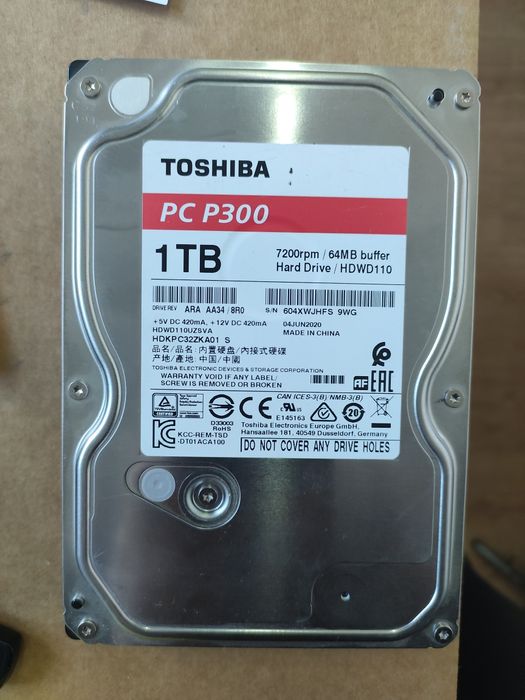 Жесткий диск на 1tb