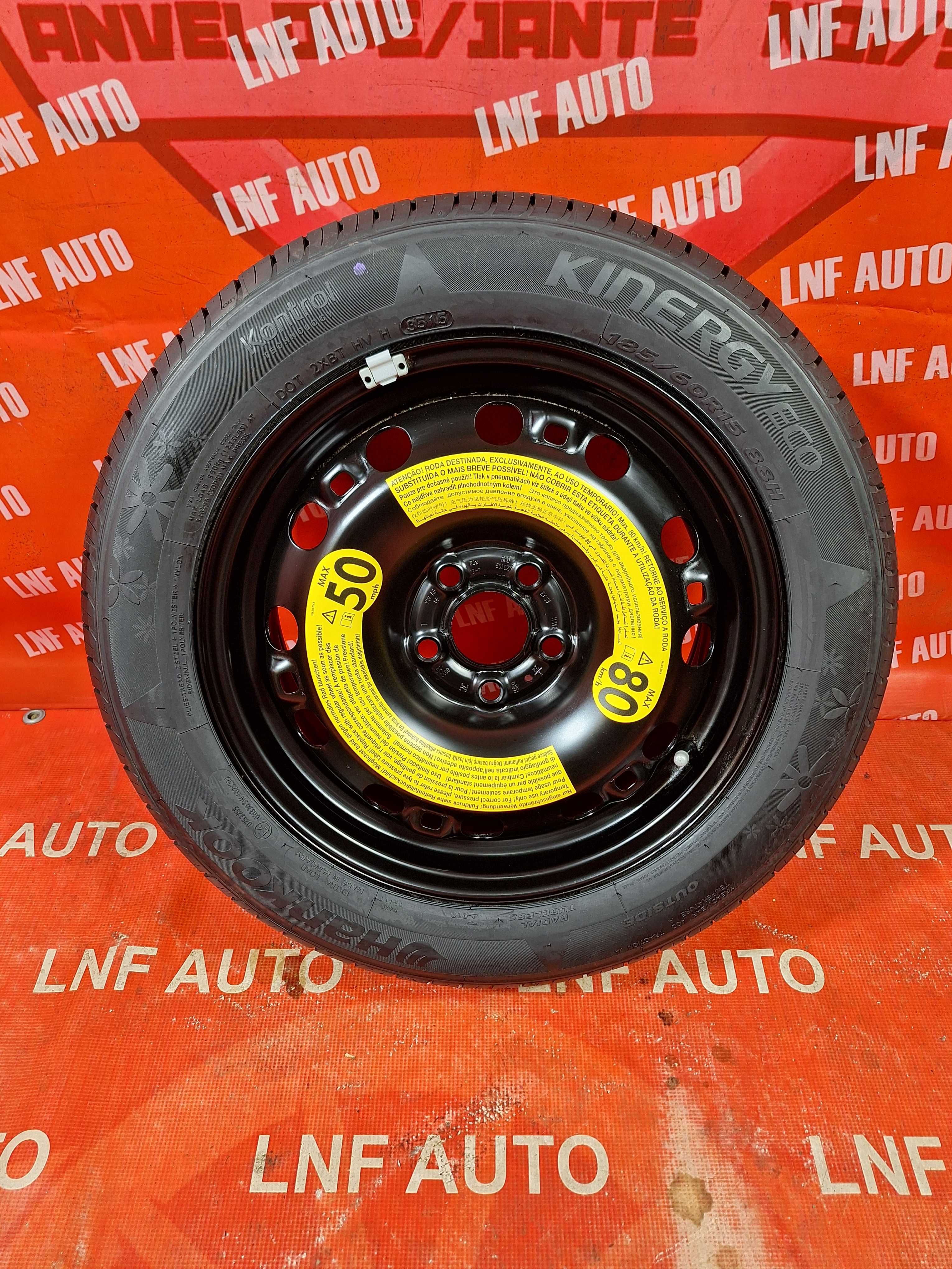 Roata Rezerva 5x100 15'' OE VW Polo Skoda Fabia Scala Rapid Seat Ibiza