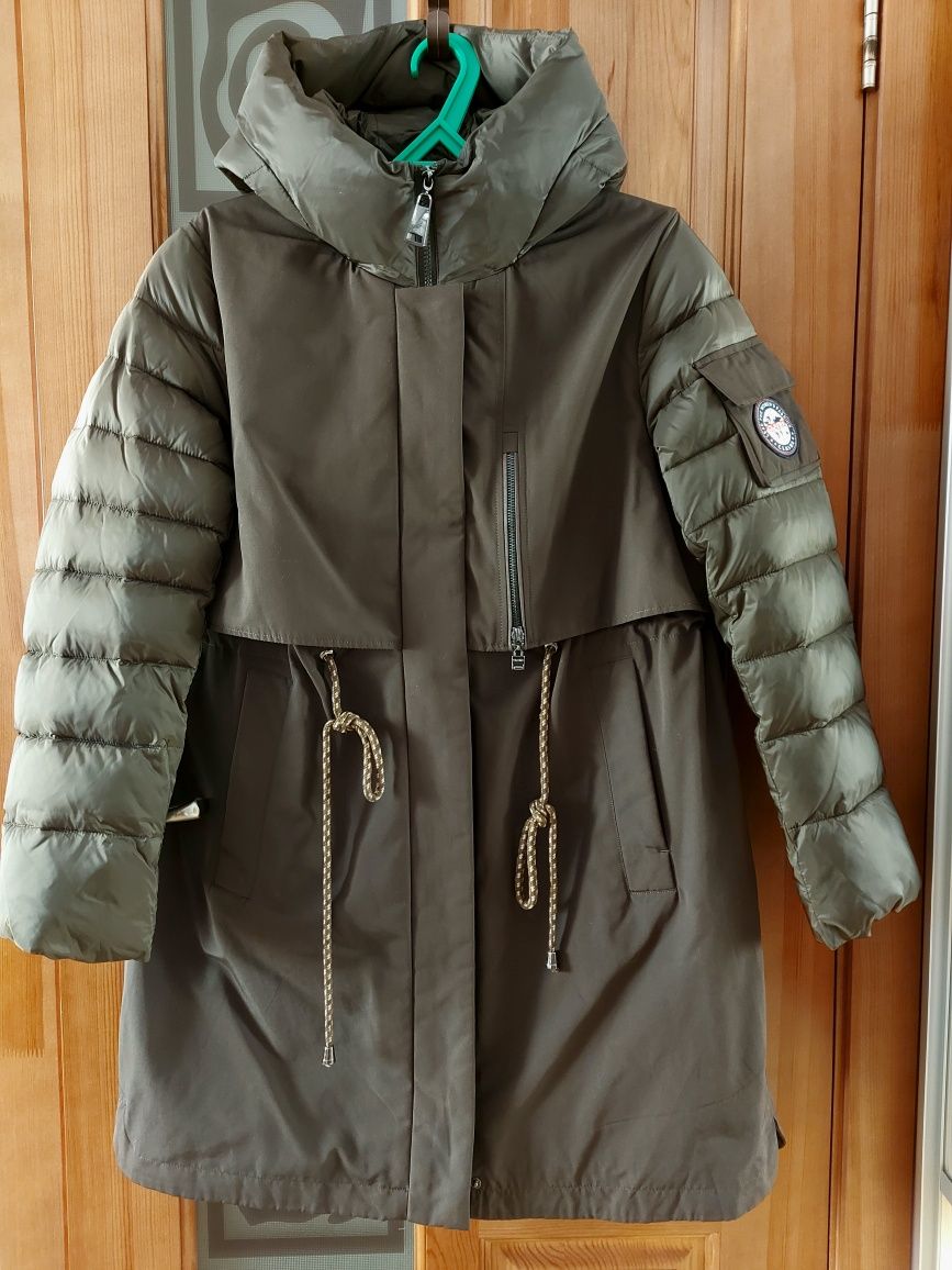 Новая куртка, парка, пальто Clasna. XXL, 50 размер.