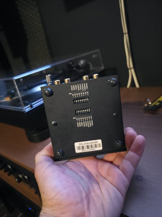 Preamplificator phono cu lampi ProJect Tube box s2. pick-up, turntable