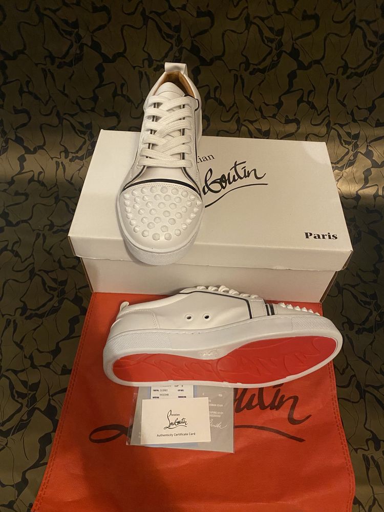Adidasi Christian Louboutin Low  -FULL BOX- Lobotin Lubutani