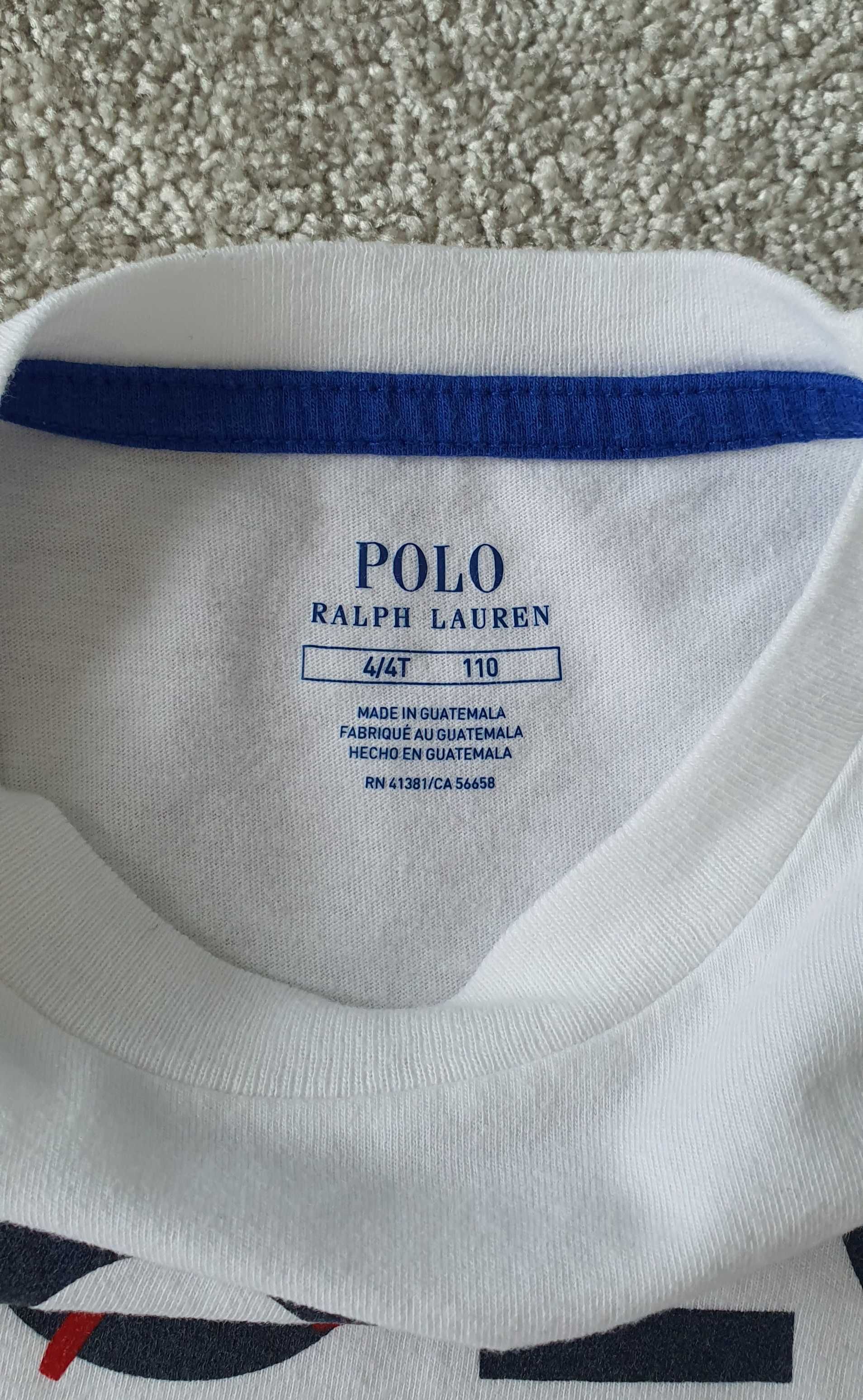 Tricou Polo Ralph Lauren 110 cm, pt baieti, in stare buna