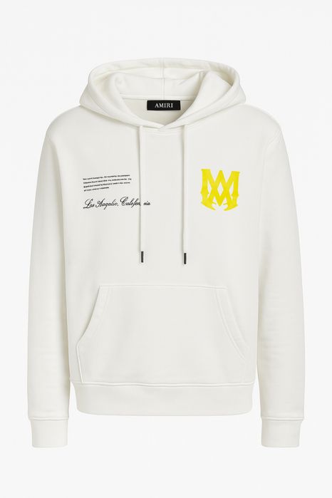 AMIRI Hoodie – уникален модел в бяло