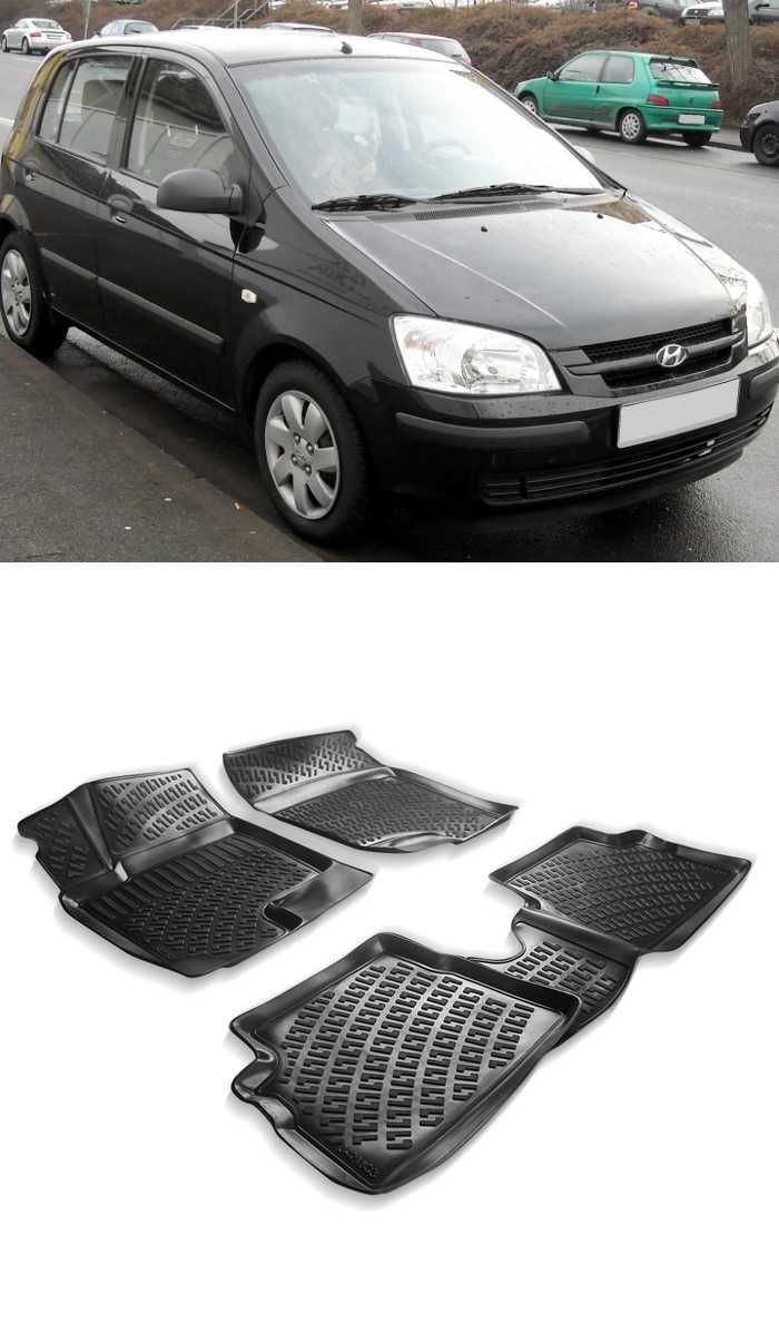Гумени стелки RizLine съвместими с Hyundai Getz 2002-2009