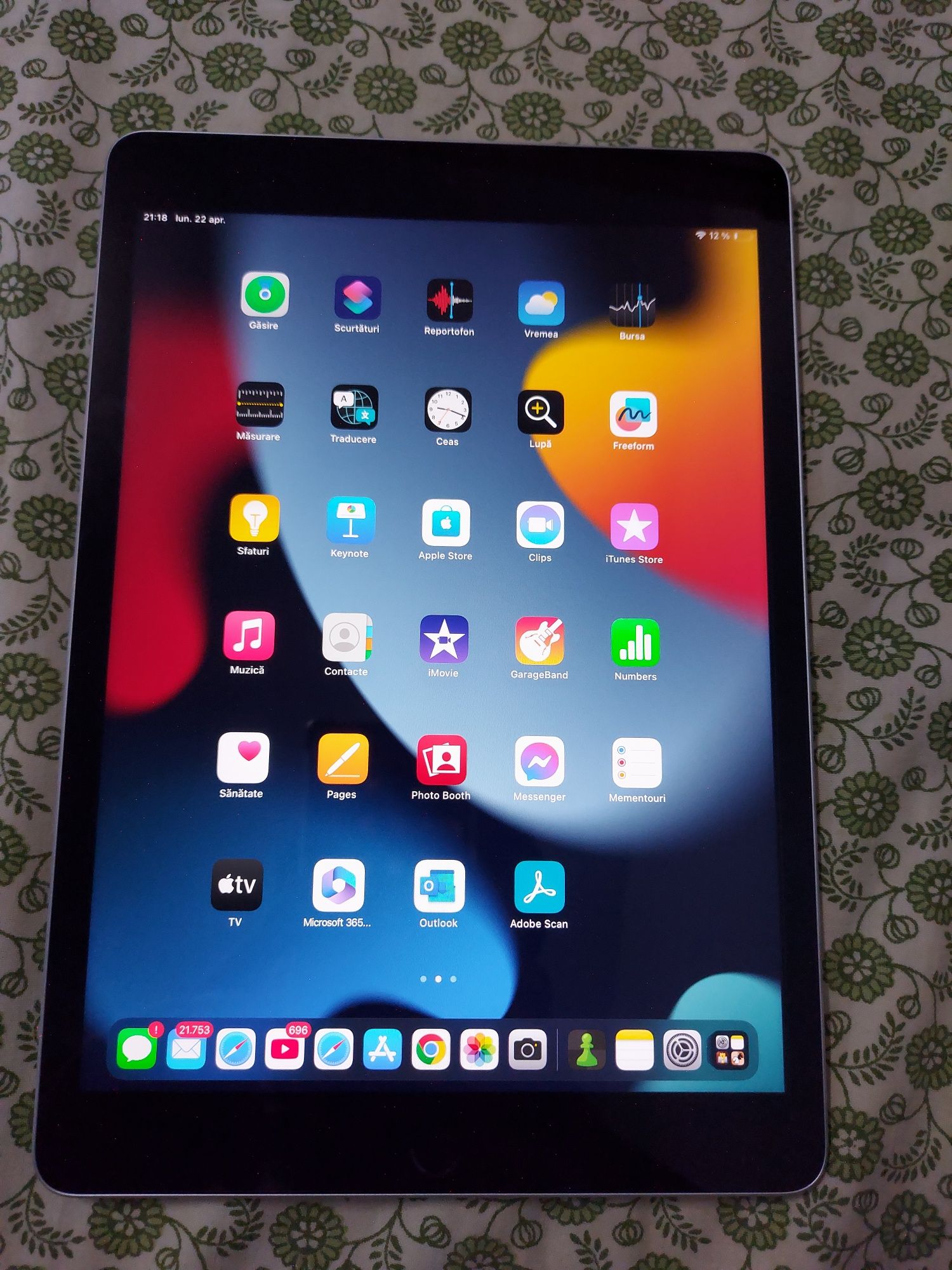 Tabletă Apple Ipad 9 ca nou