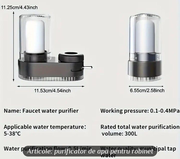 Filtru apă pentru robinet