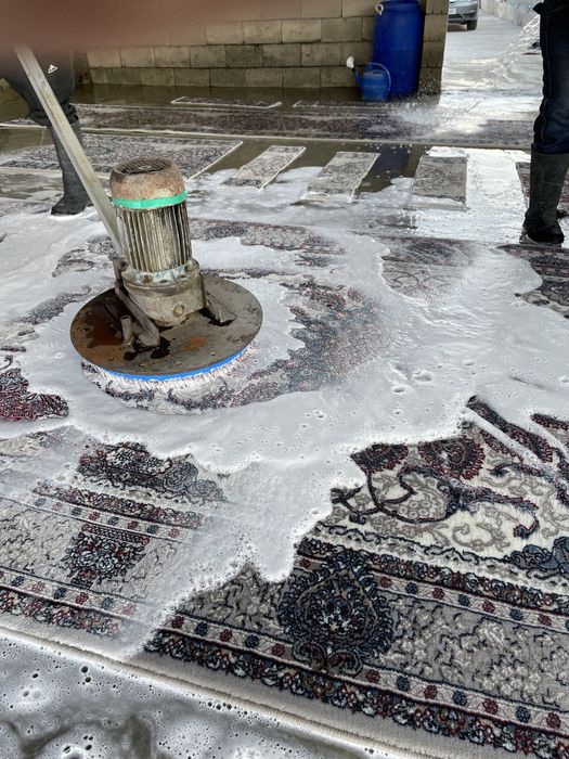 Гилам ювиш// Стирка ковров