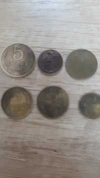 Монеты разный стран и СССР редкие