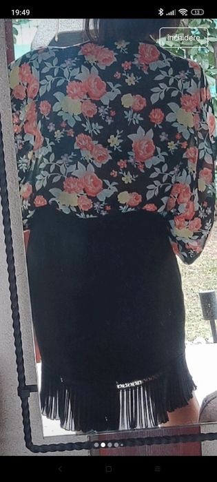 Fusta midi neagră eleganta, Next, 36-S