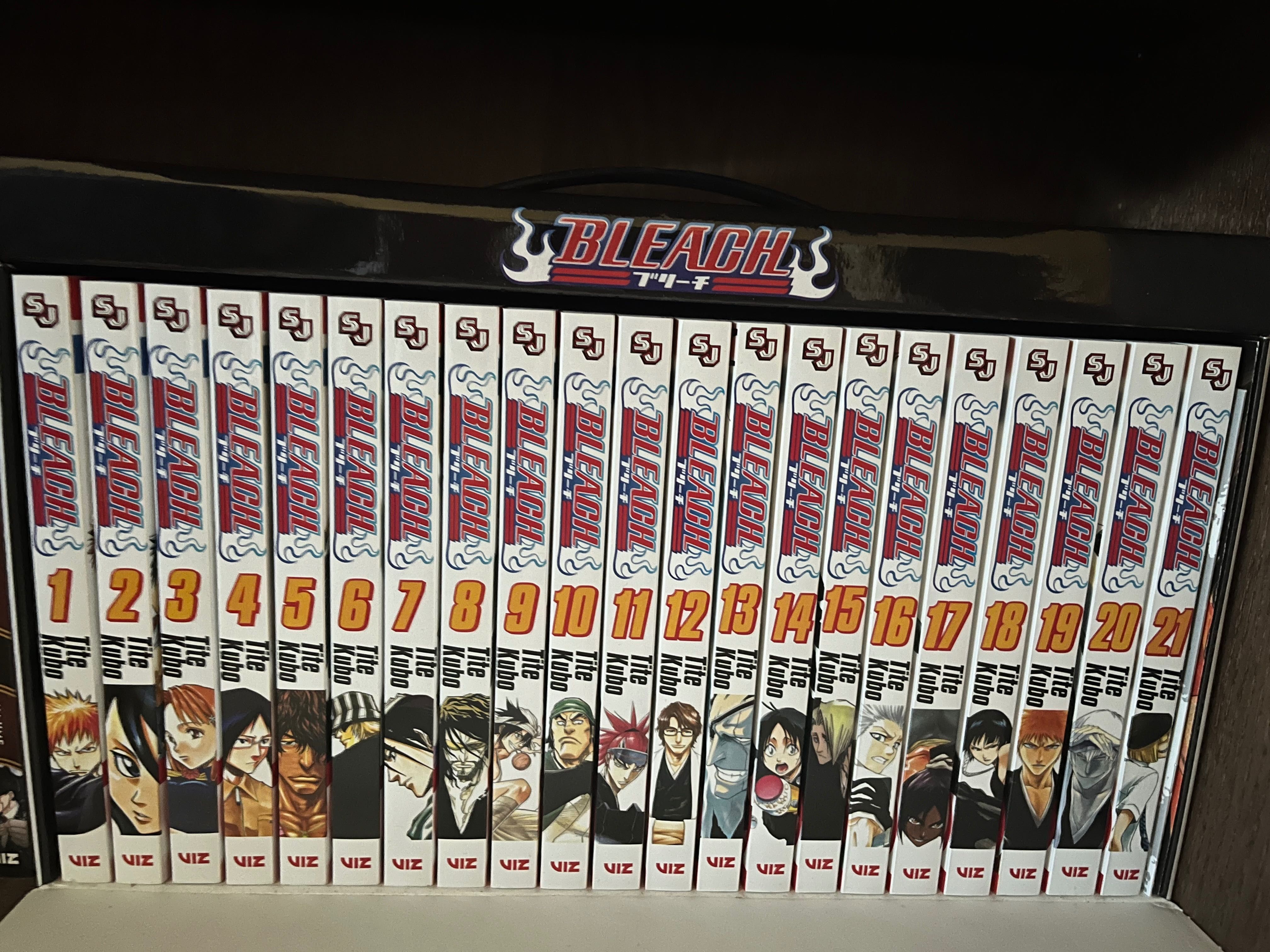 Bleach box set,манга