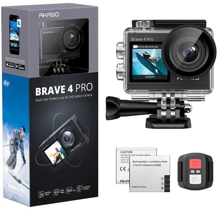 Camera actiune Akaso Brave 4 Pro sigilata