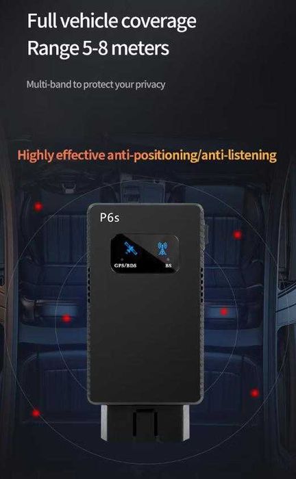 Сателитен+GPS Заглушител на OBD Порта на Автомобила OBD2 Букса за Кола