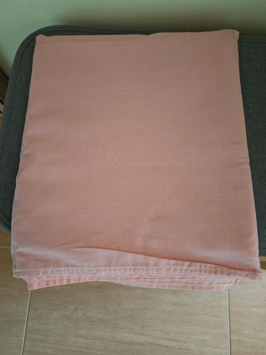 Единичен спален комплект 100% памук розов
