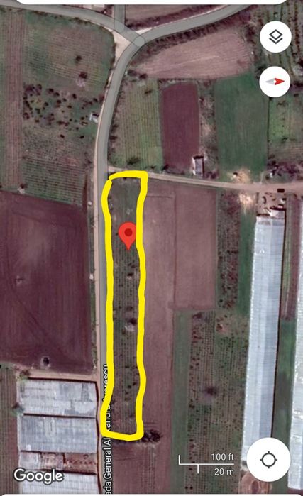 Teren arabil Matca 500 m de centru