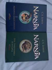 Primele doua volume din seria Narnia