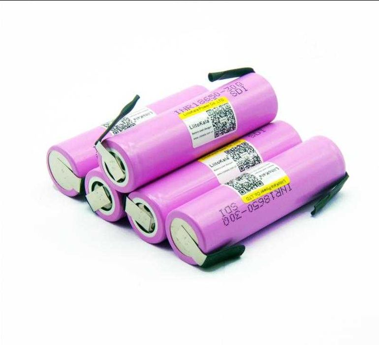 Наргиле Батерия 18650 30A 3000mAh 3.7v LiitoKala® Запоена Пластинка