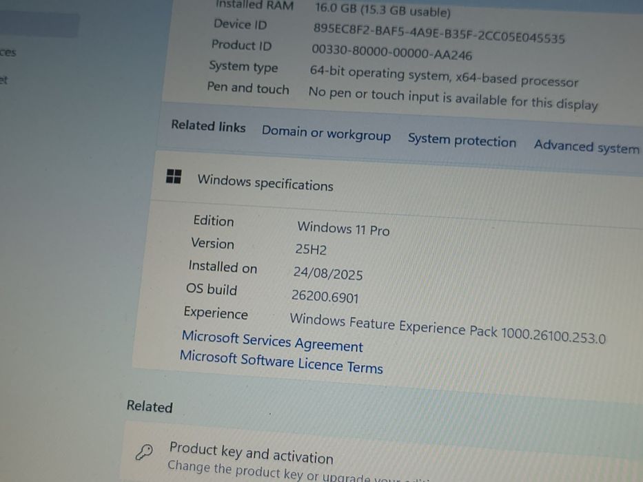 Laptop PC gaming HP Victus Ryzen 5-5600 16Gb Ram impecabil